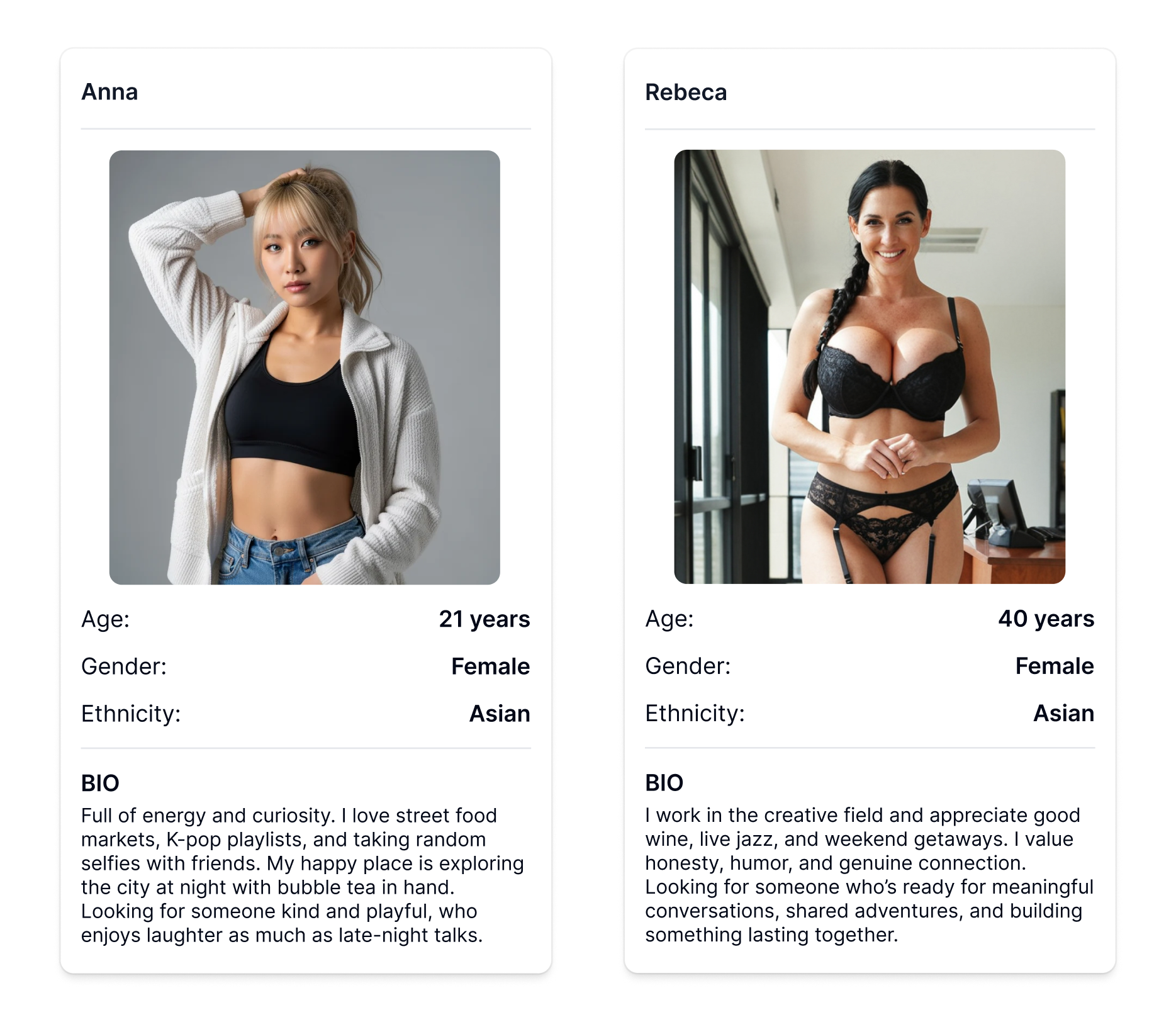 Dating Profile Generation