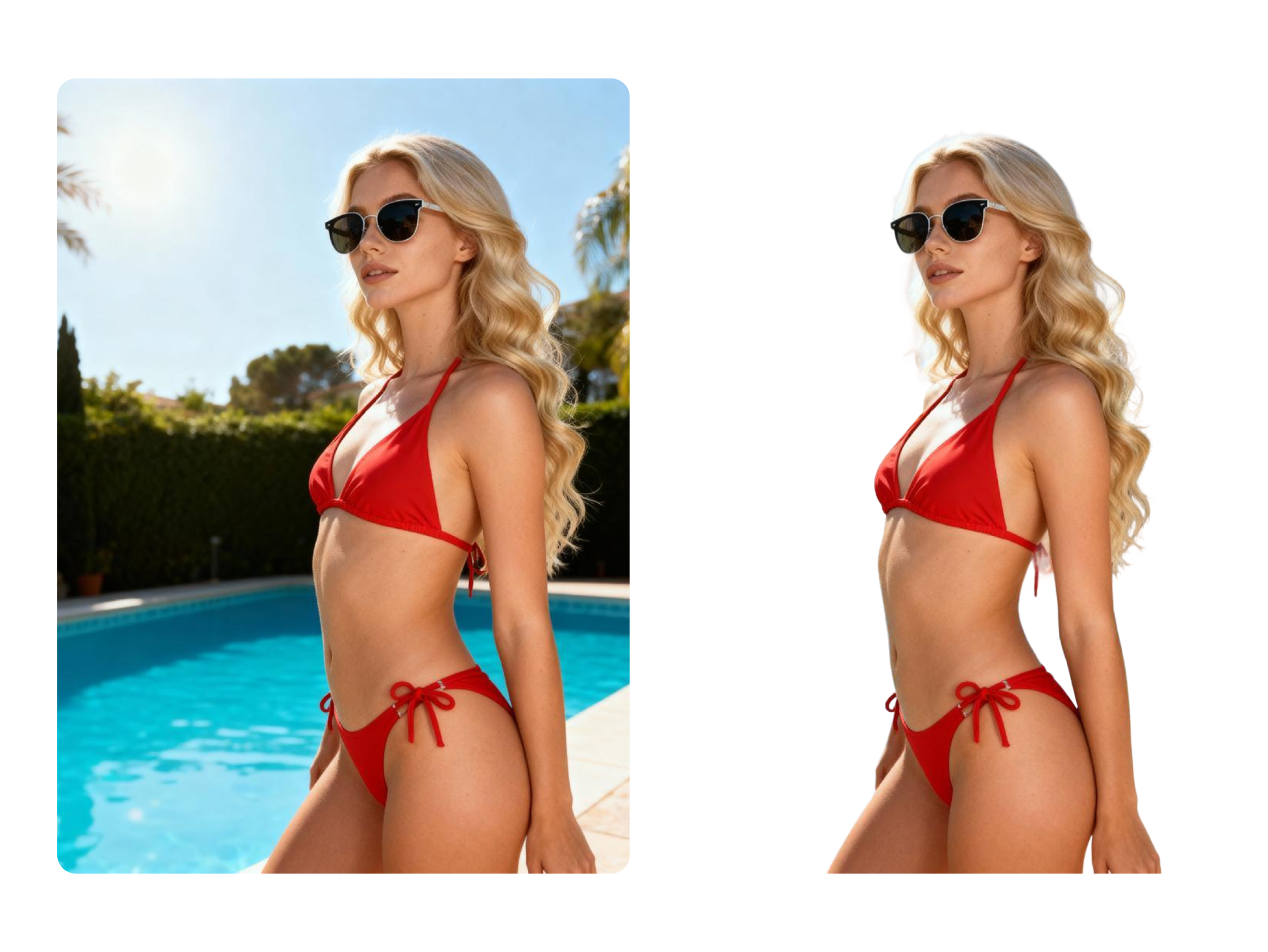 Prompt-based background removal