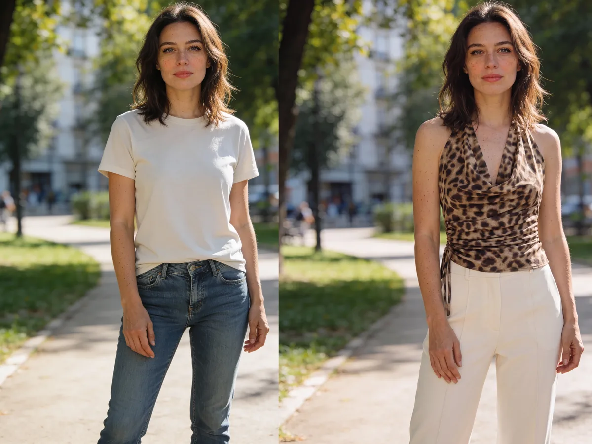 ZenCreator clothes transfer — works on fashion and adult photography