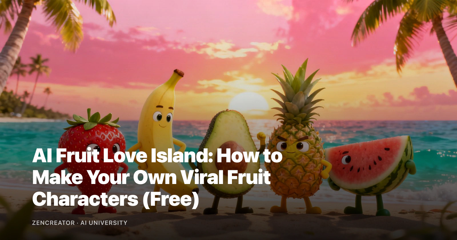 AI Fruit Love Island: How to Make Your Own Viral Fruit Characters AI Fruit Love Island: How to Make Your Own Viral Fruit Characters