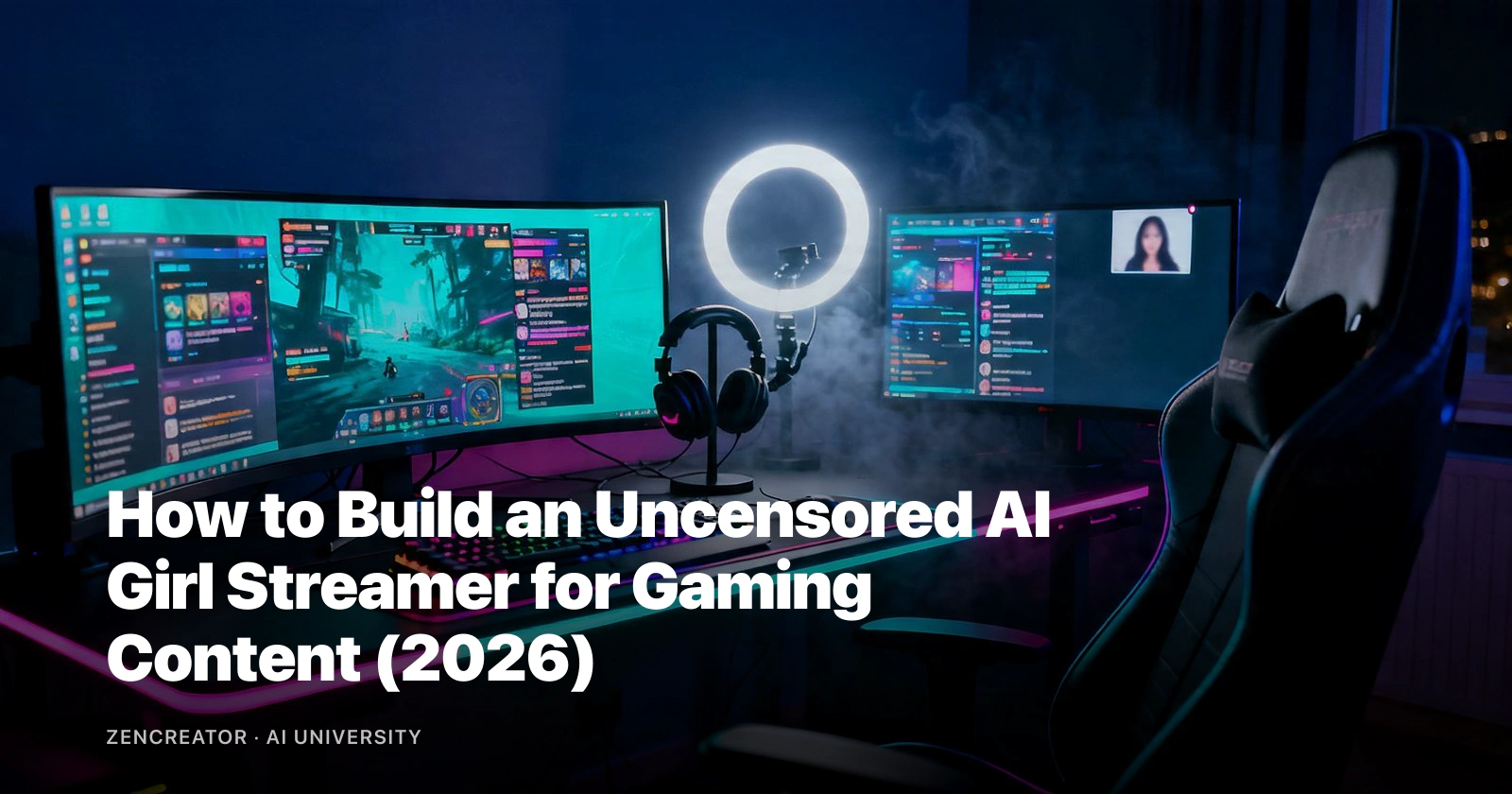 How to Build an Uncensored AI Girl Streamer for Gaming Content (2026) How to Build an Uncensored AI Girl Streamer for Gaming Content (2026)