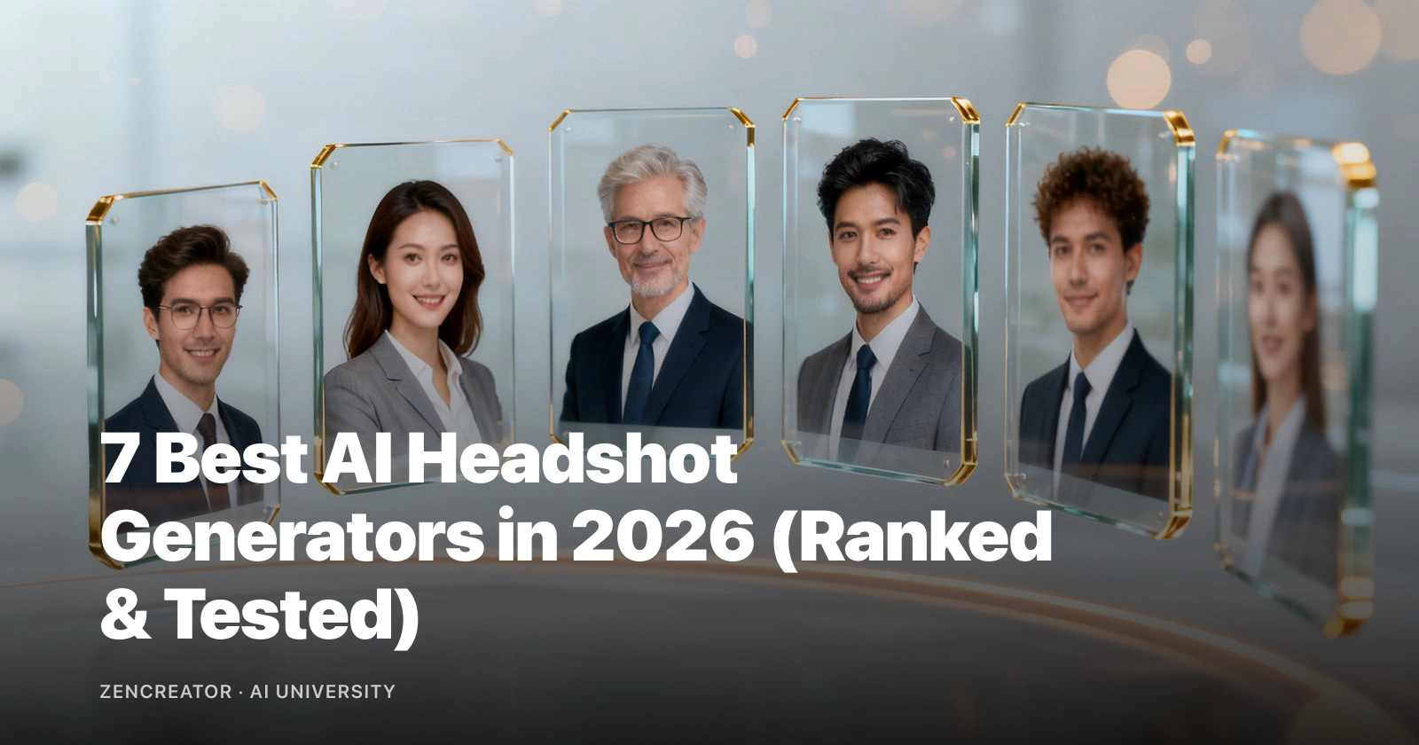 7 Best AI Headshot Generators in 2026 (Ranked & Tested)