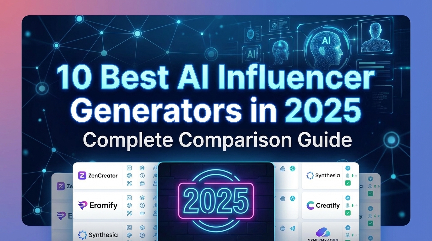 10 Best AI Influencer Generators in 2025: Complete Comparison Guide