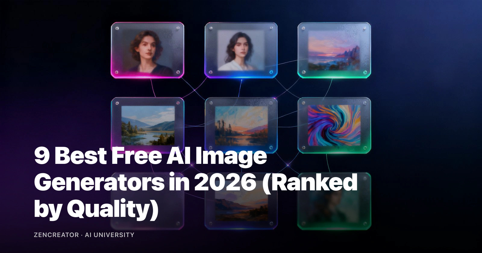 9 Best Free AI Image Generators in 2026 (Ranked by Quality)