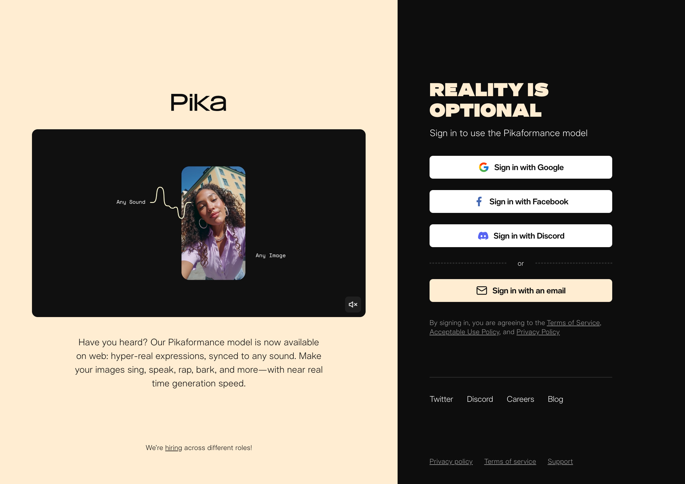 Pika Labs AI video generation platform