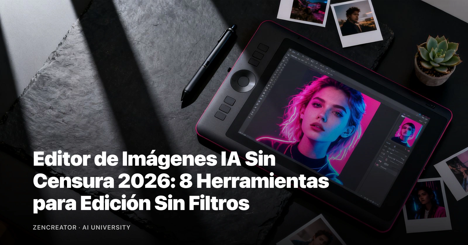Editor de Imágenes IA Sin Censura 2026: 8 Herramientas para Edición Sin Filtros Editor de Imágenes IA Sin Censura 2026: 8 Herramientas para Edición Sin Filtros