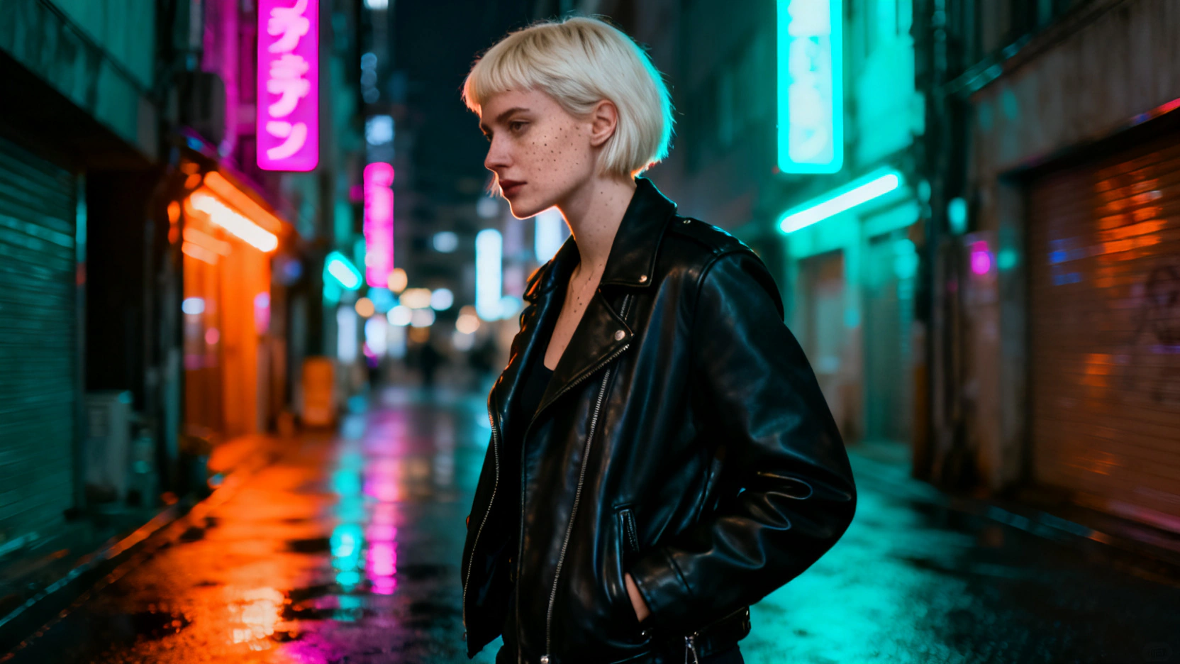 Cinematic AI character output showing the multi-step creative workflow possible with unrestricted AI on ZenCreator
