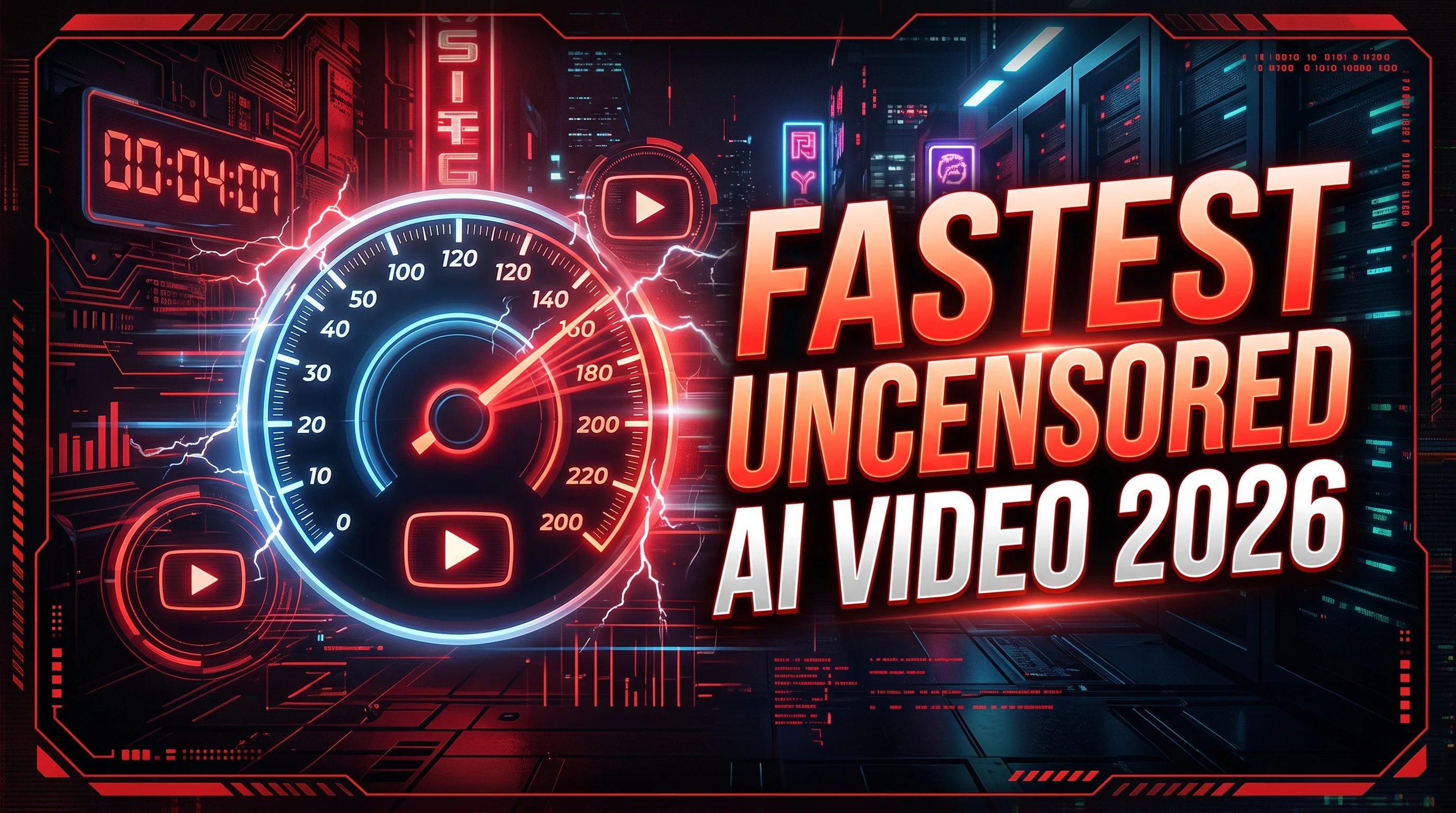 Fastest Uncensored AI Video Generator 2026: Speed-Tested & Ranked Fastest Uncensored AI Video Generator 2026: Speed-Tested & Ranked