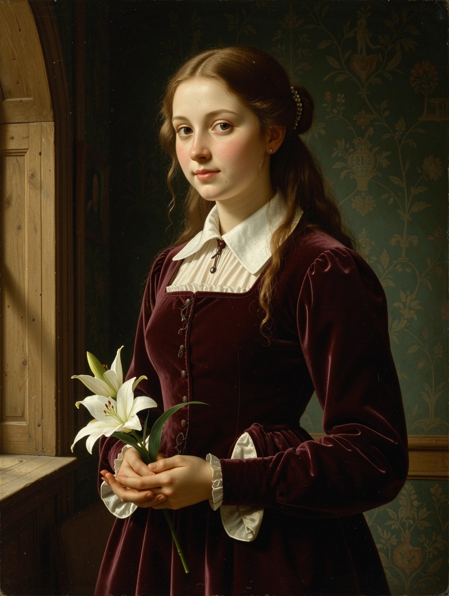 Flux Klein + LoRA example — Renaissance painting style