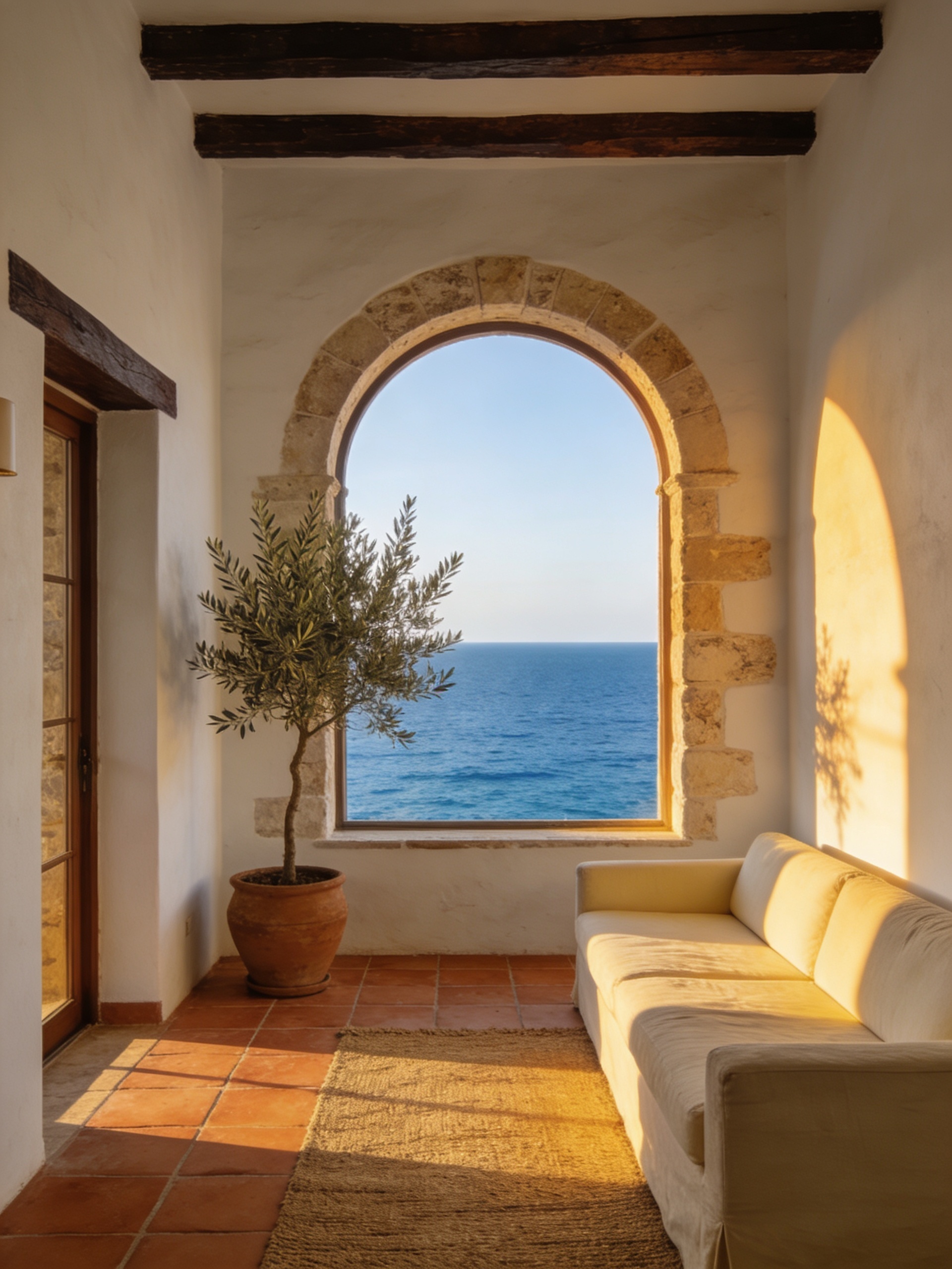 General example — Mediterranean architectural interior