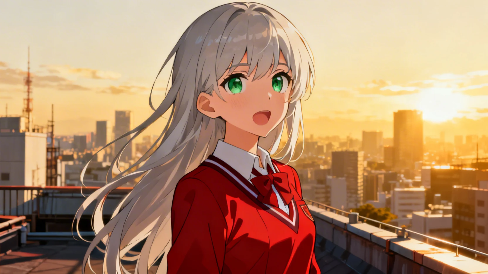 Basic anime character generated from a clean reference prompt — created on ZenCreator