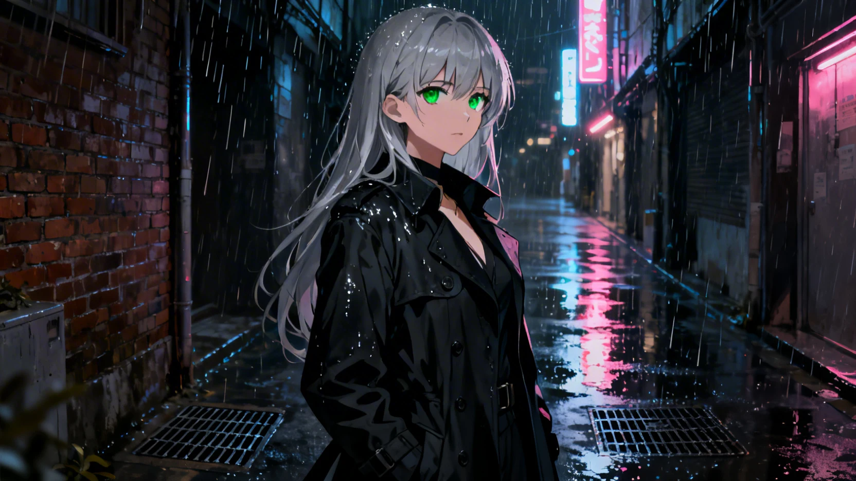 Dark seinen anime style example — created on ZenCreator