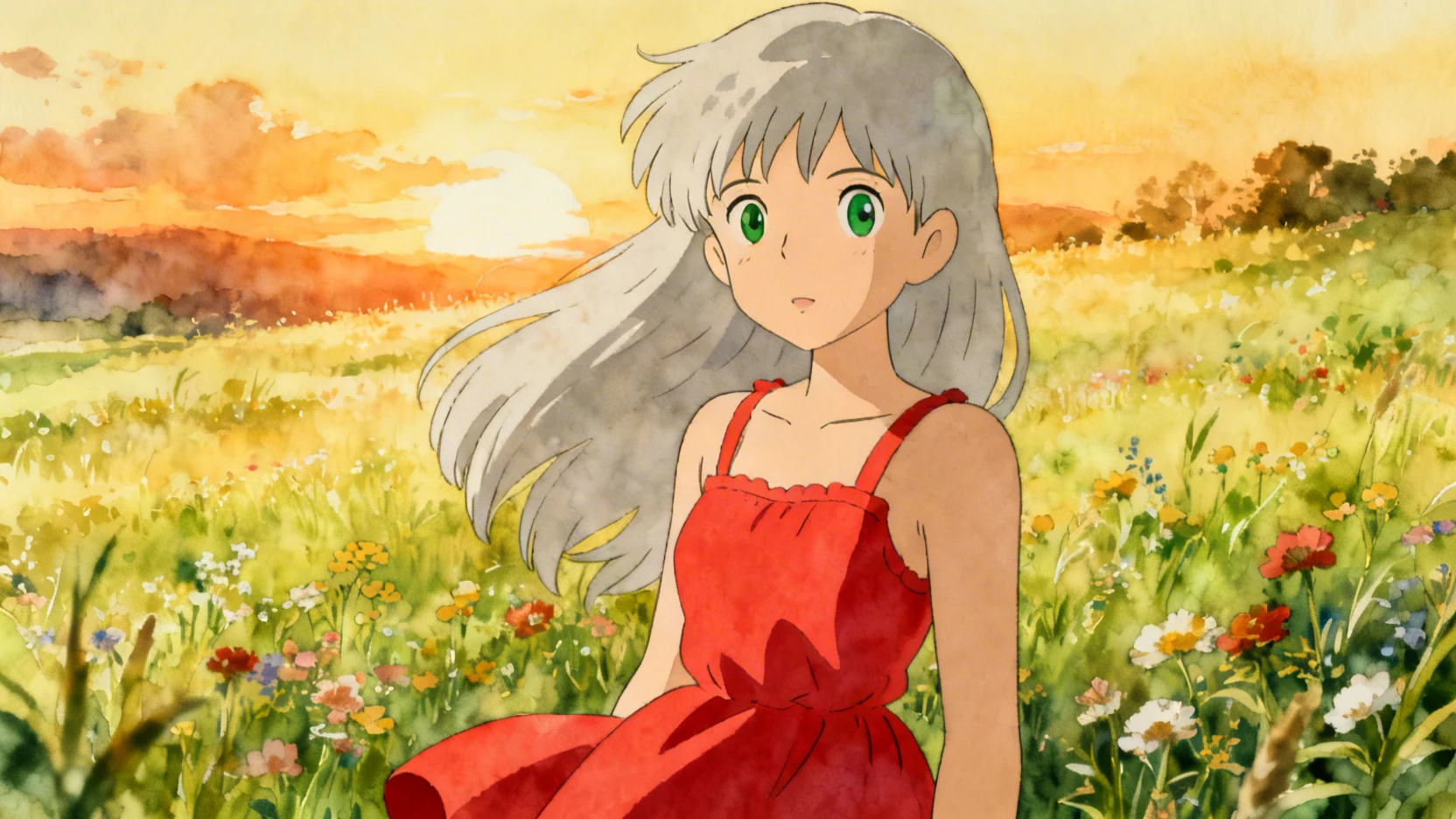 Studio Ghibli style anime example — created on ZenCreator