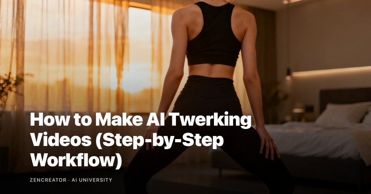 How to Make AI Twerking Videos (Step-by-Step Workflow)