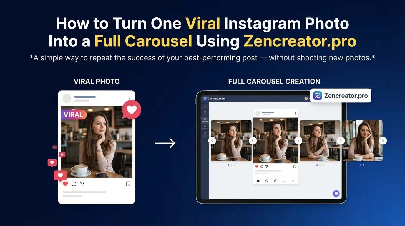 How to Turn One Viral Instagram Photo Into a Full Carousel How to Turn One Viral Instagram Photo Into a Full Carousel