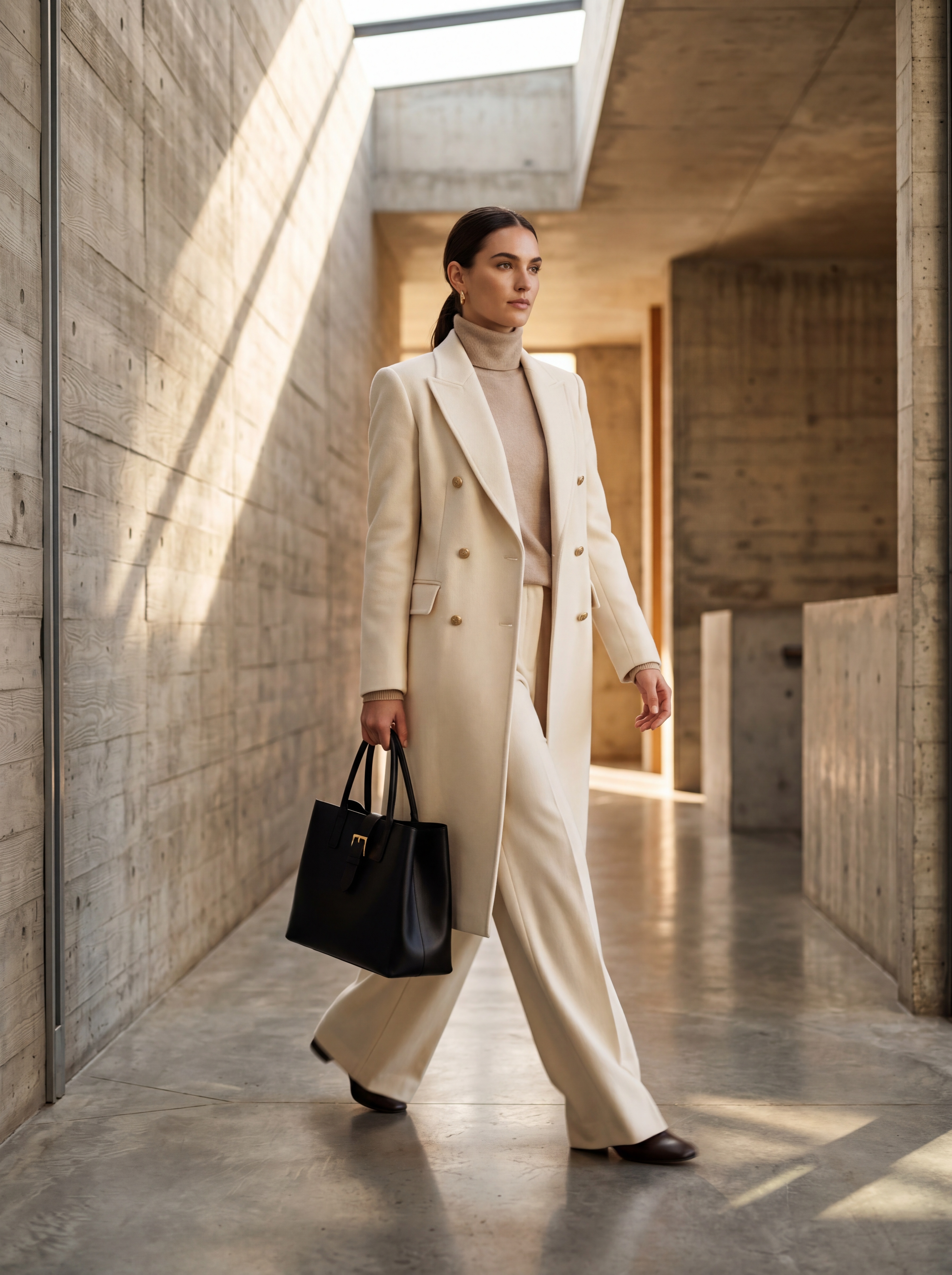 Nano Banana 2 example — minimalist fashion editorial