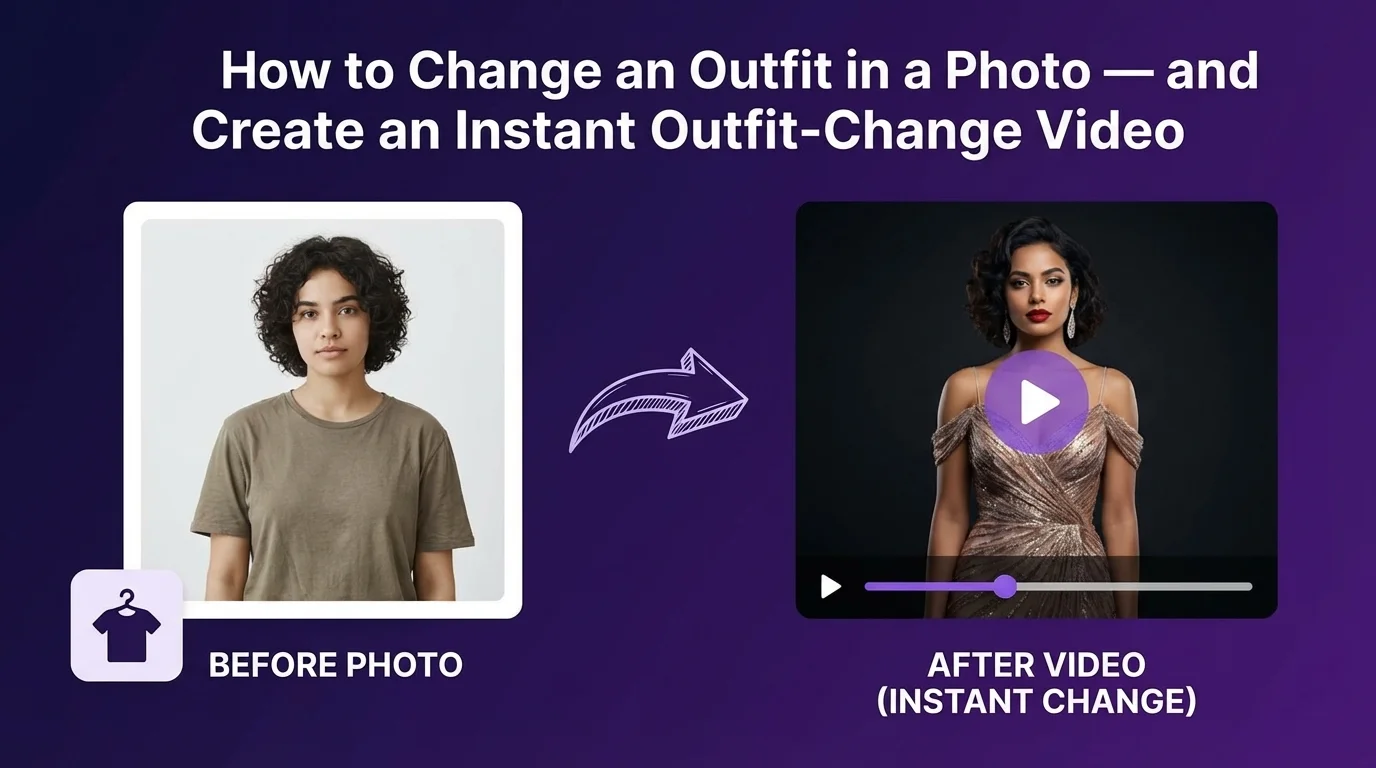 How to Change an Outfit in a Photo — and Create an Instant Outfit-Change Video