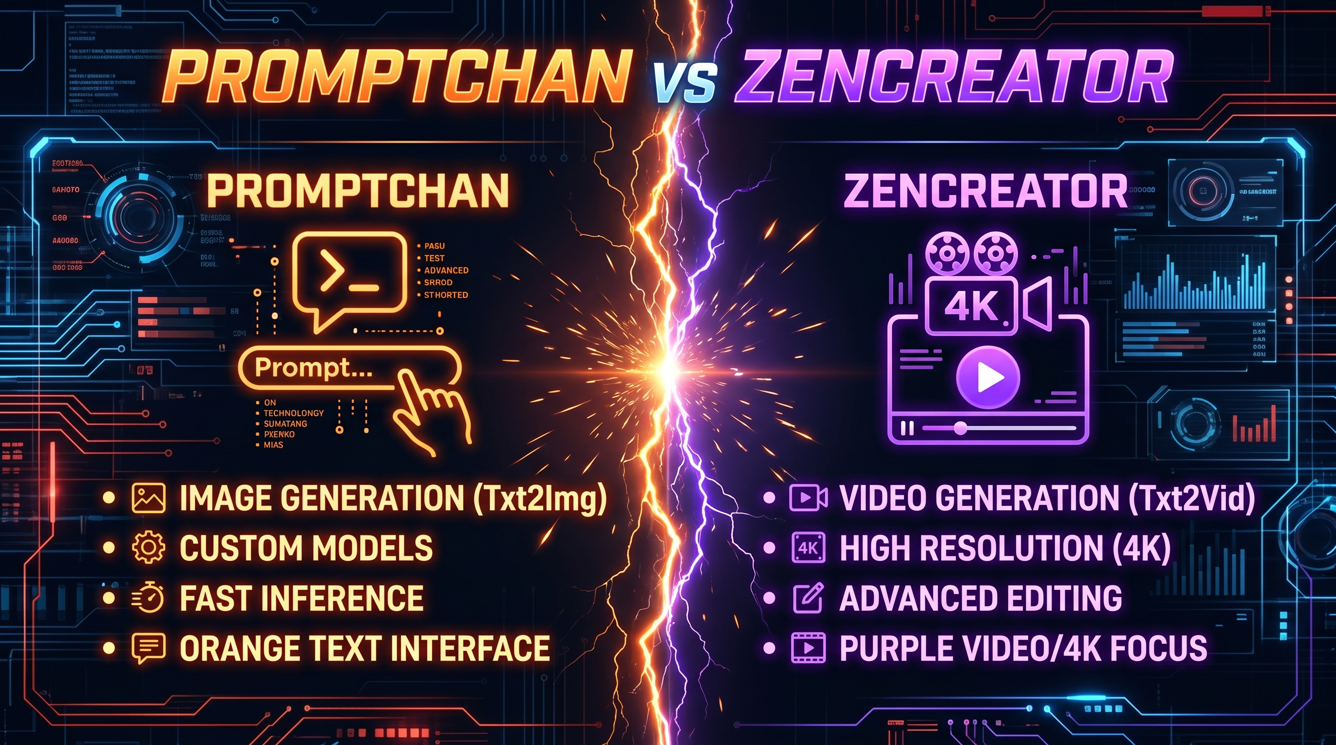 PromptChan AI Alternative 2026: ZenCreator Adds Video, Editing & 4K PromptChan AI Alternative 2026: ZenCreator Adds Video, Editing & 4K