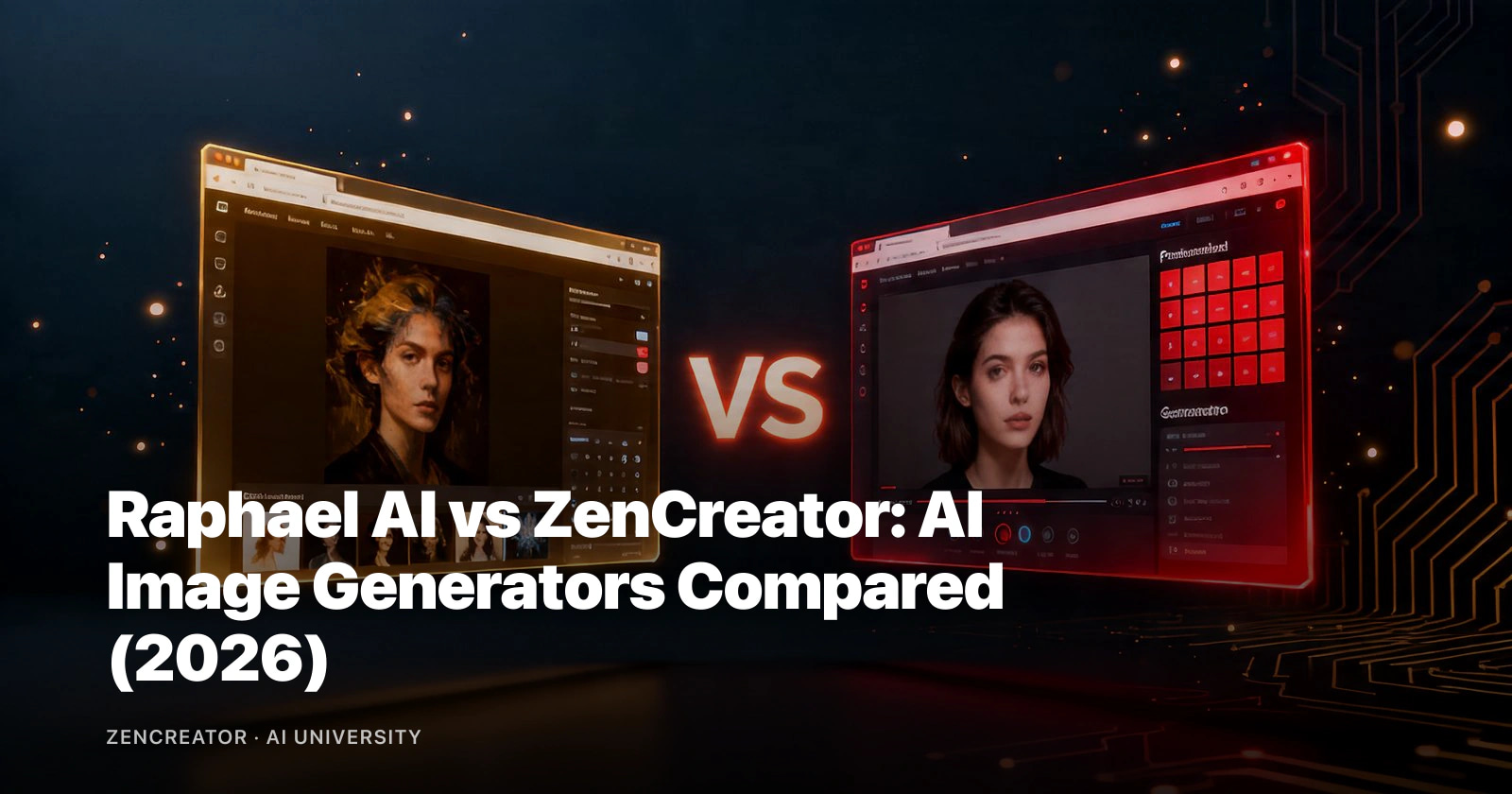 Raphael AI vs ZenCreator: AI Image Generators Compared (2026)