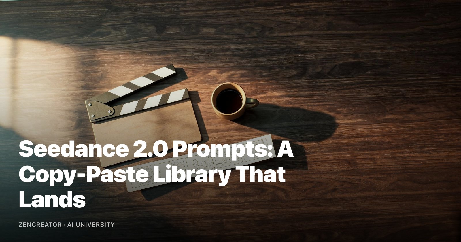 Seedance 2.0 Prompts: A Copy-Paste Library That Lands