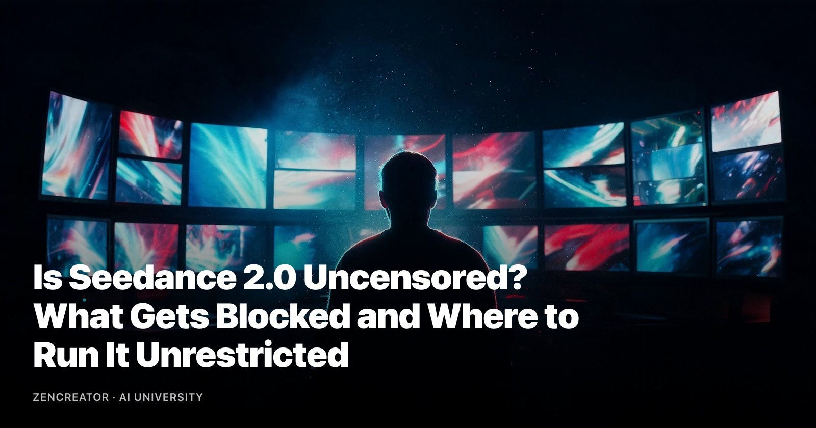 Is Seedance 2.0 Uncensored? What Gets Blocked and Where to Run It Unrestricted