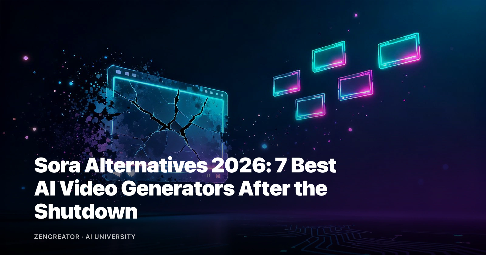 Sora Alternatives 2026: 7 Best AI Video Generators After the Shutdown Sora Alternatives 2026: 7 Best AI Video Generators After the Shutdown