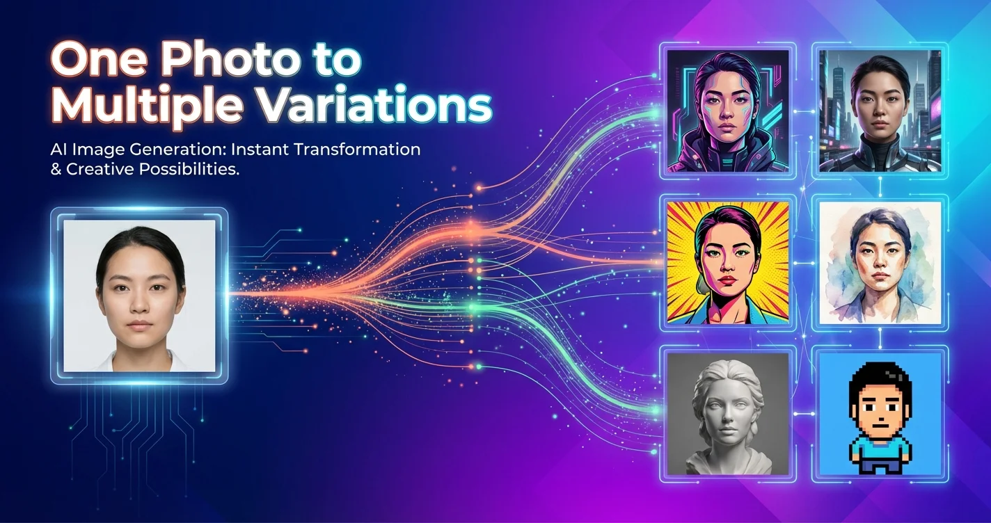 How to Turn One Photo Into Multiple AI Image Variations How to Turn One Photo Into Multiple AI Image Variations