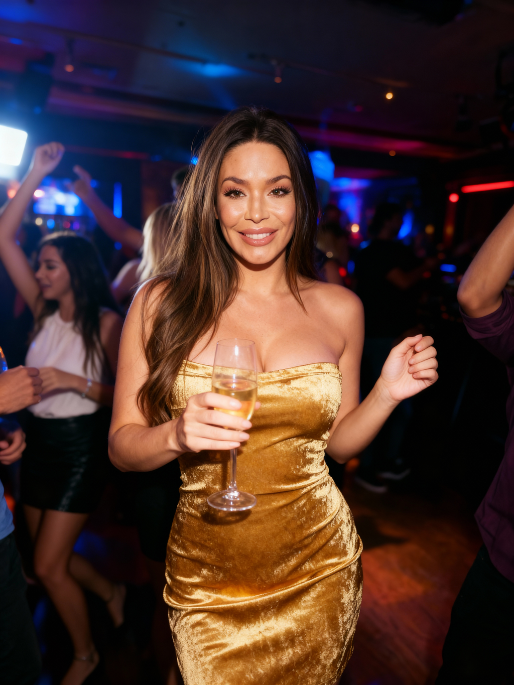 Gold dress variation 2