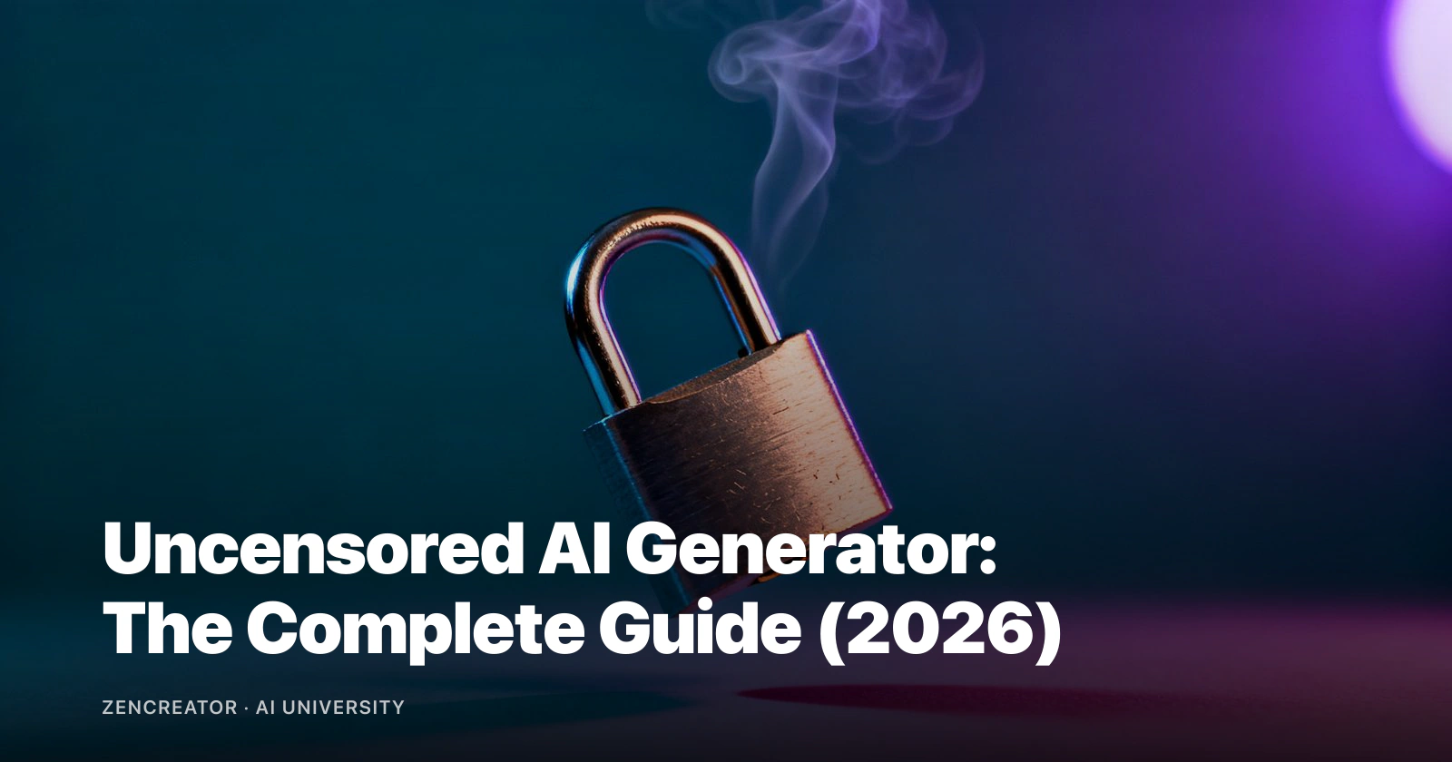 Uncensored AI Generator: The Complete Guide (2026) Uncensored AI Generator: The Complete Guide (2026)