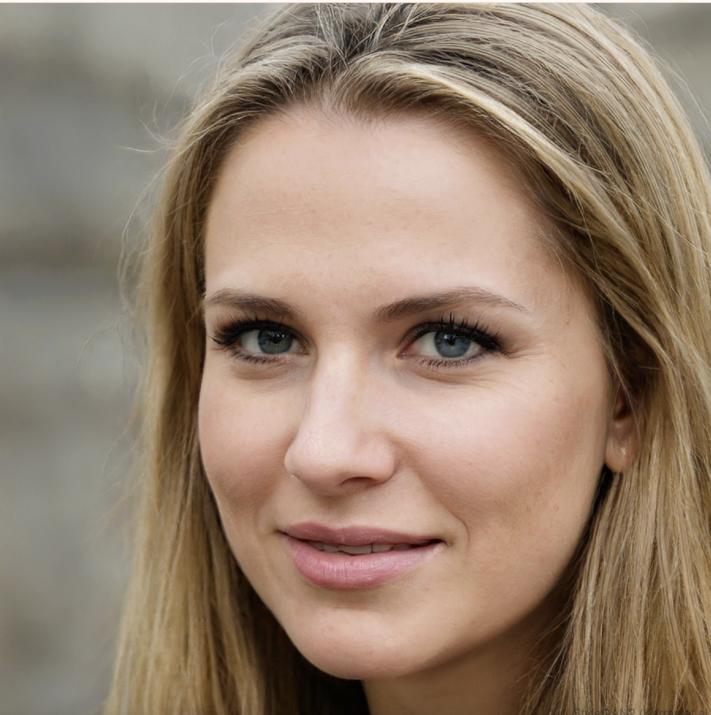 Face reference for uncensored Image-to-Image on ZenCreator — blonde character face to transplant into the scene