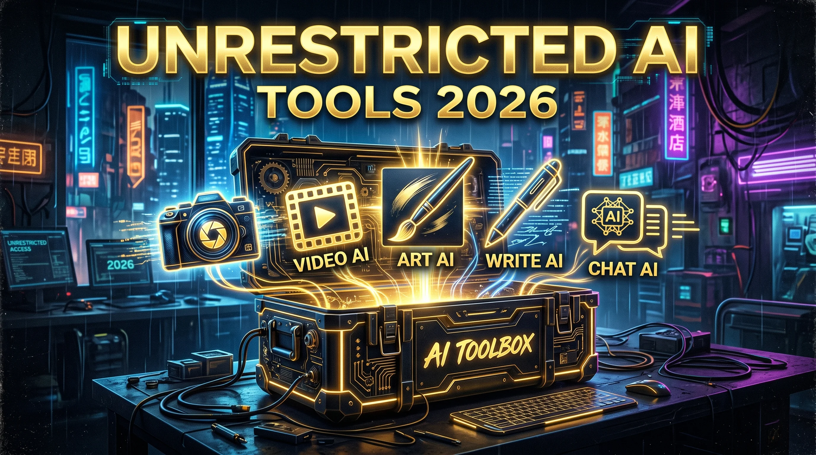 Unrestricted AI Tools 2026: The Complete Collection for Creators