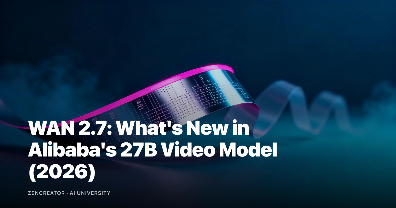 WAN 2.7 Spicy — Uncensored Image-to-Video on ZenCreator WAN 2.7 Spicy — Uncensored Image-to-Video on ZenCreator