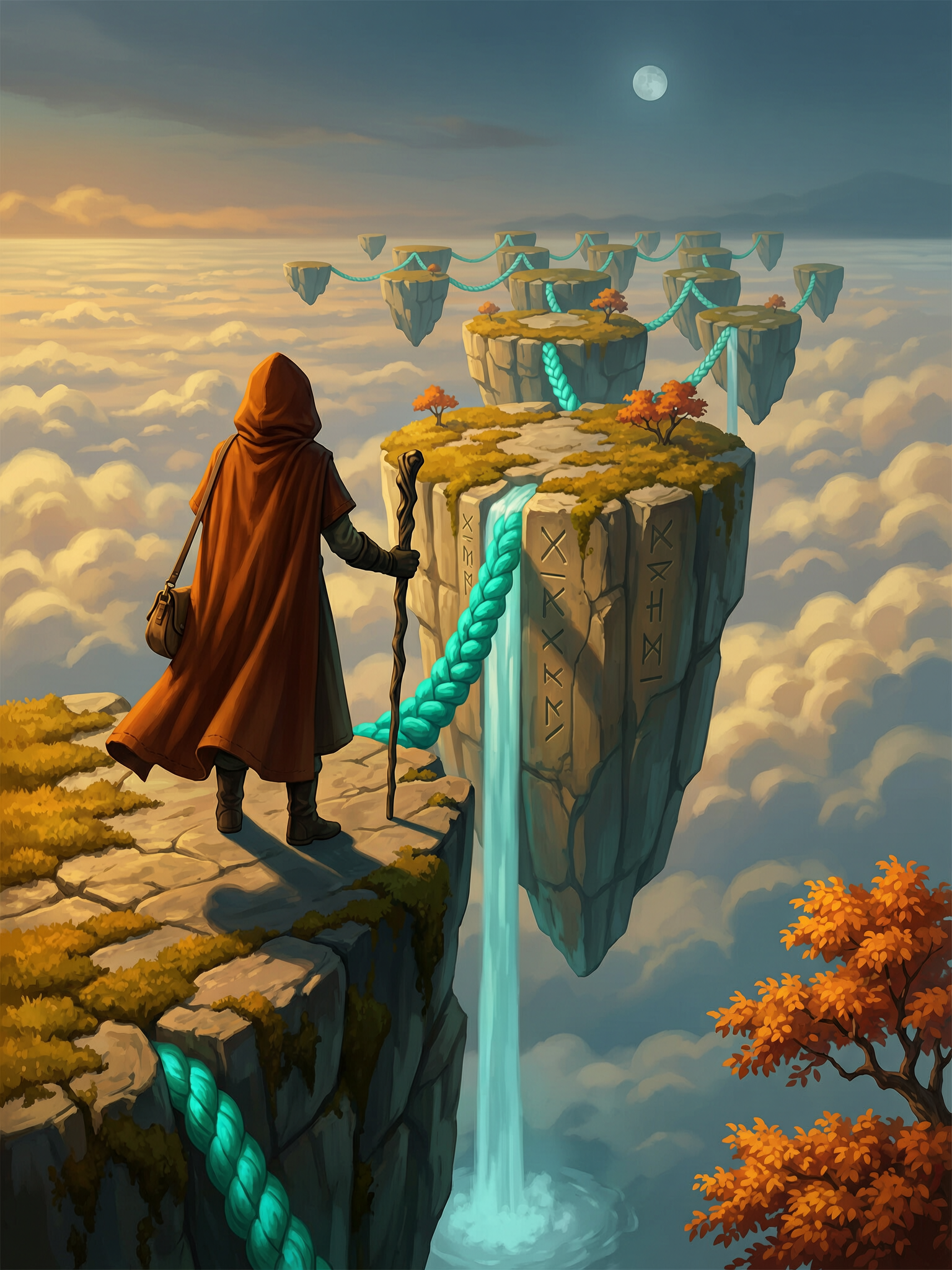WAN 2.7 Pro example — stylised concept art