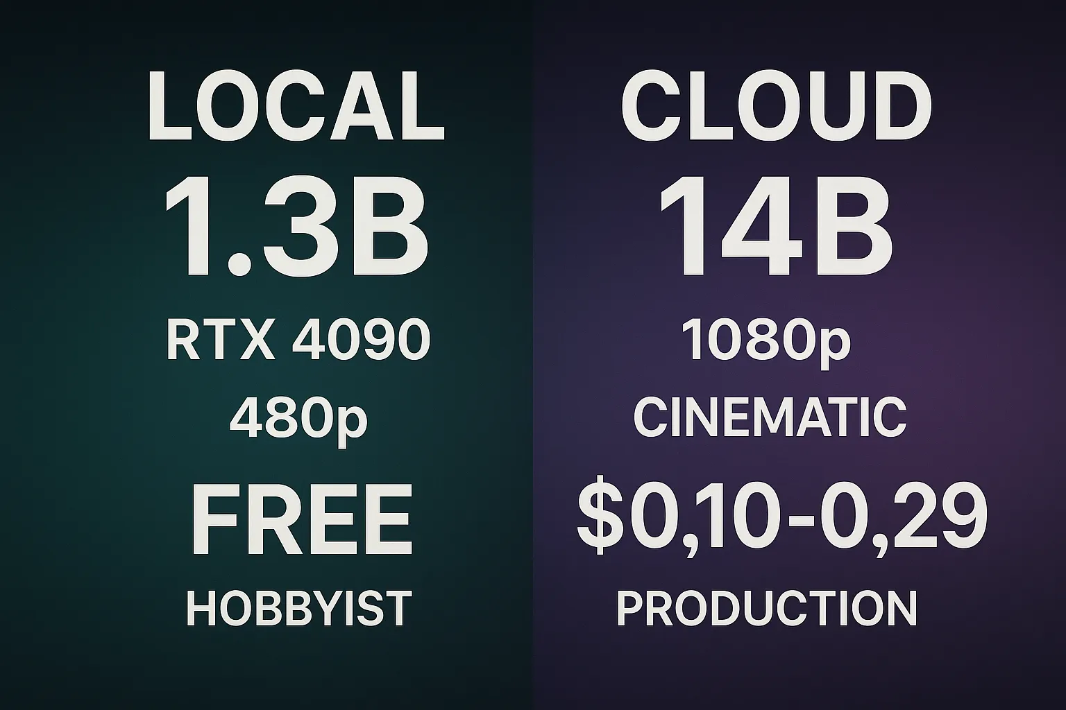 Local vs Cloud