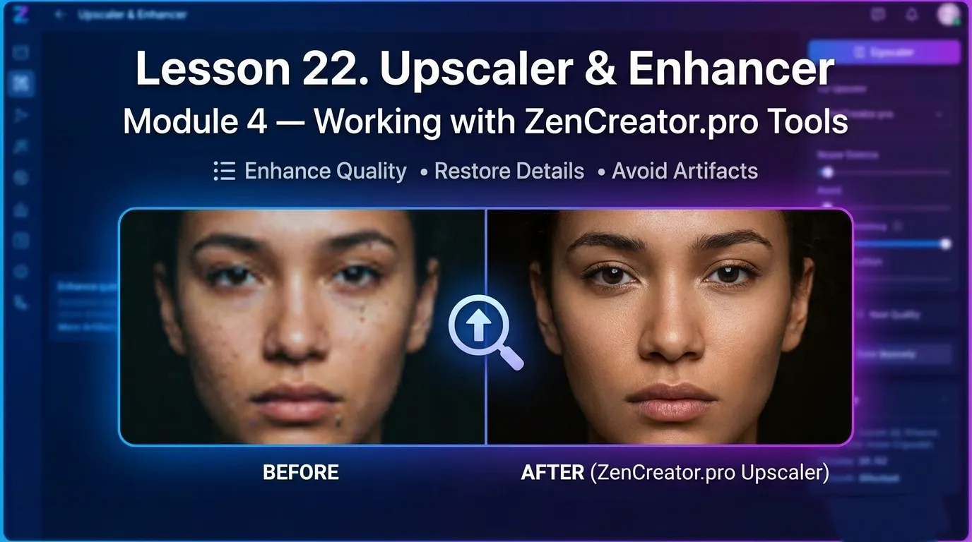 Upscaler & Enhancer Upscaler & Enhancer
