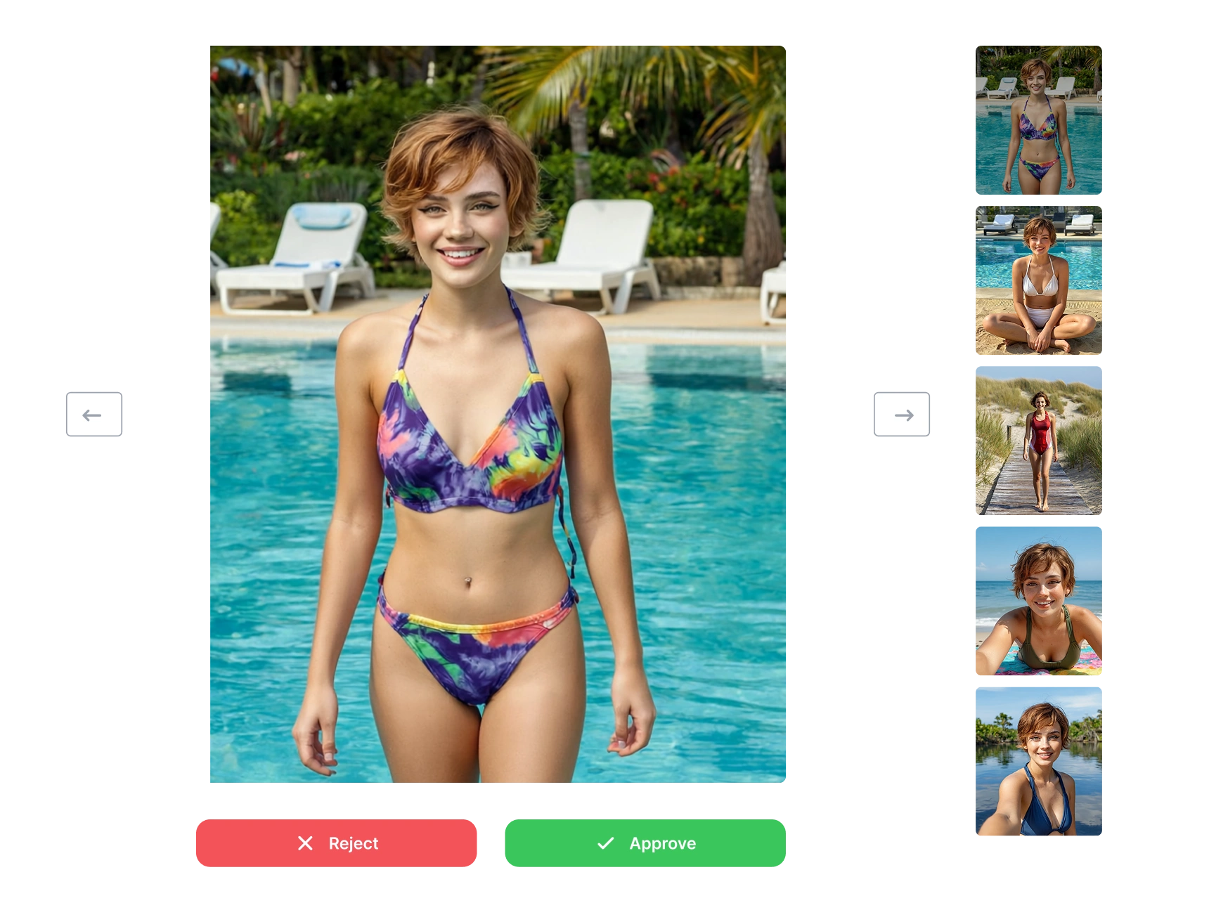 Moderate with One Click - Moderation Interface