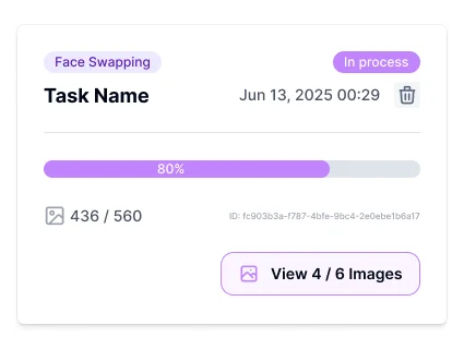 Launch Bulk Swap interface