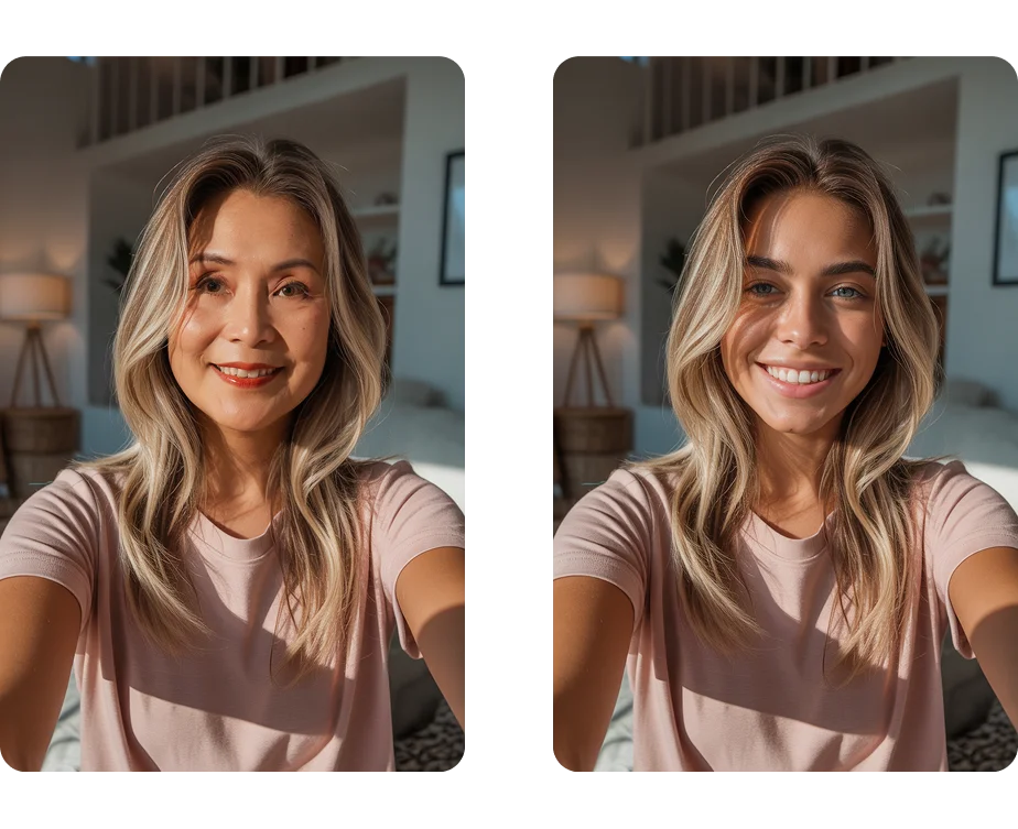 Lighting adaptation demonstration