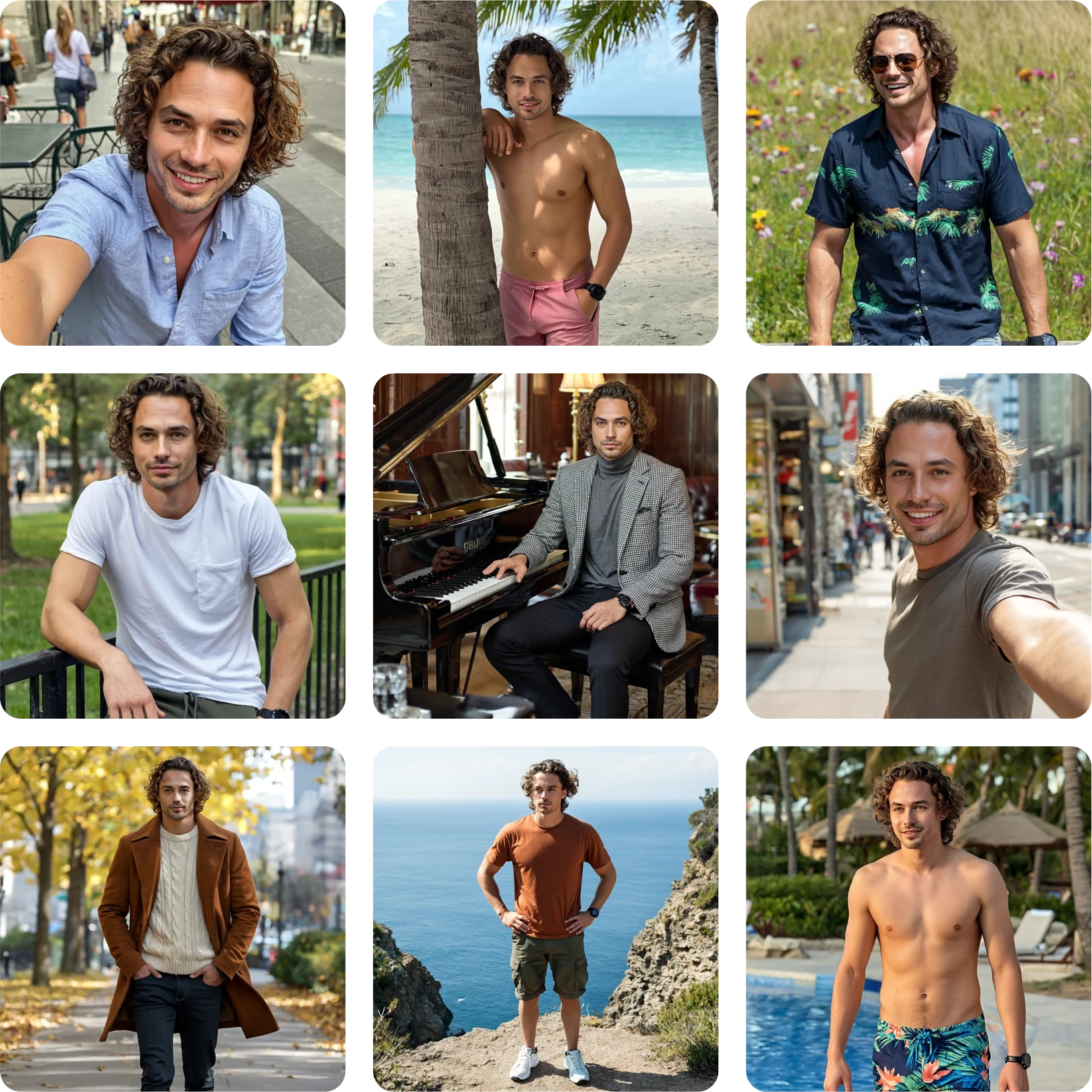 Face and body consistency demonstration