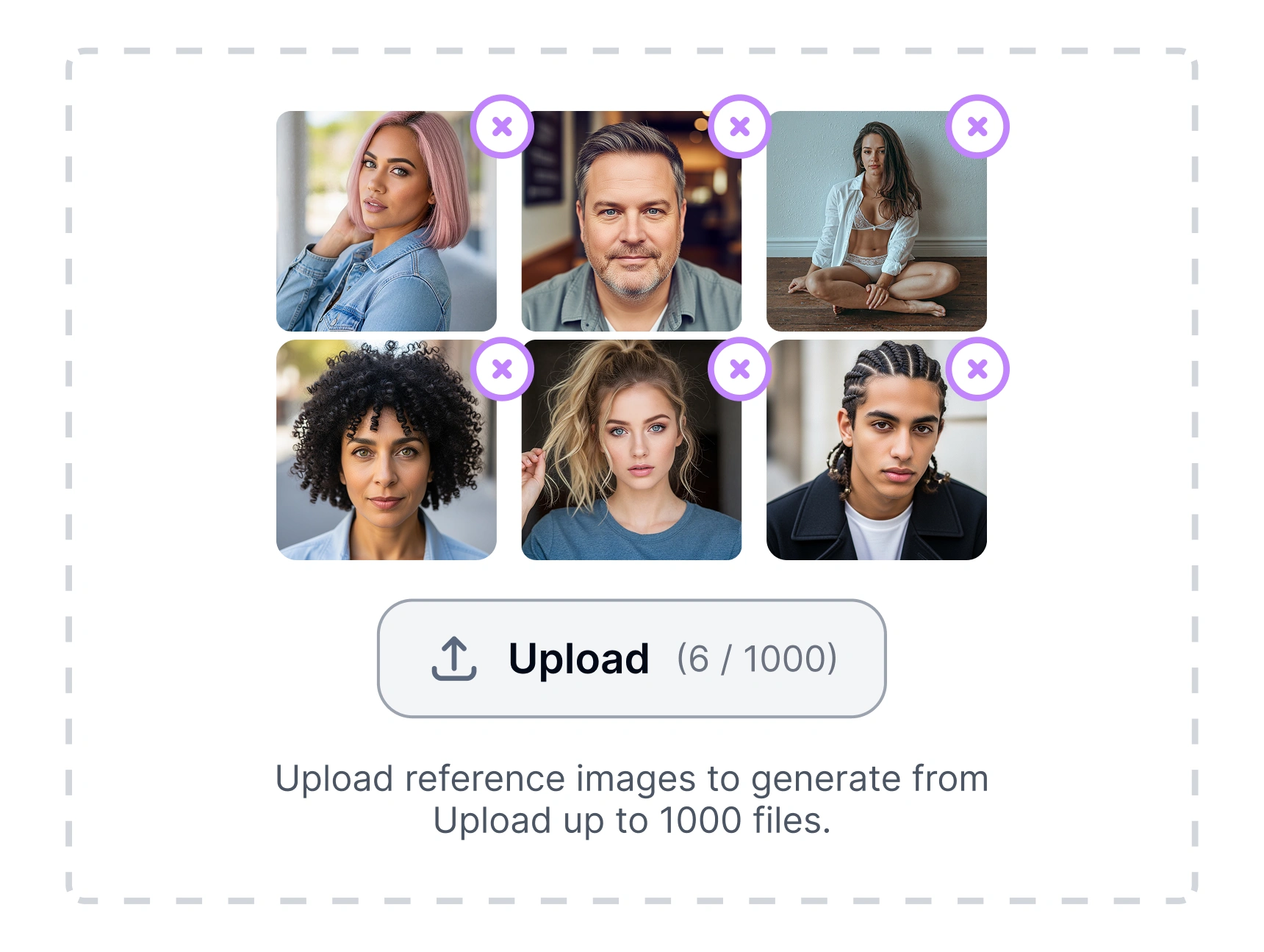 Drop a Reference Image - Upload Process