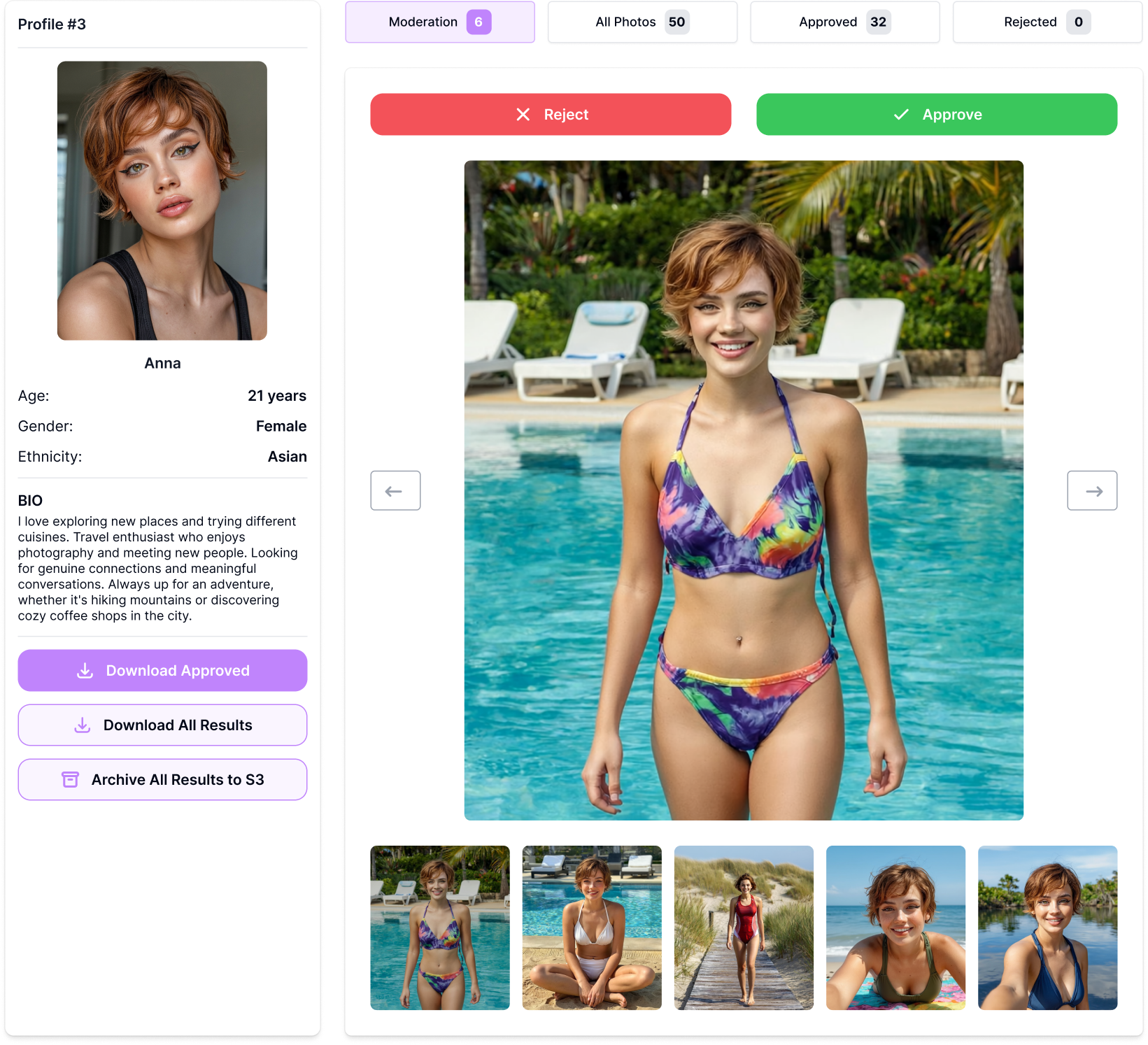 Complete Bio example