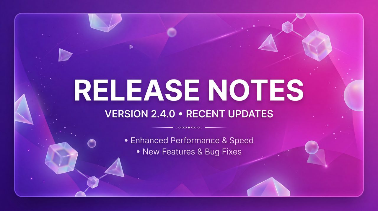 AI-generated release header graphic in a violet gradient, produced with ZenCreator MCP