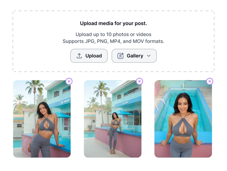 Select Content - Content Selection Interface