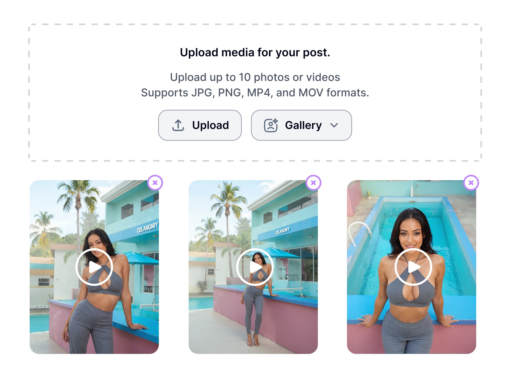 Select Video - Video Selection Interface