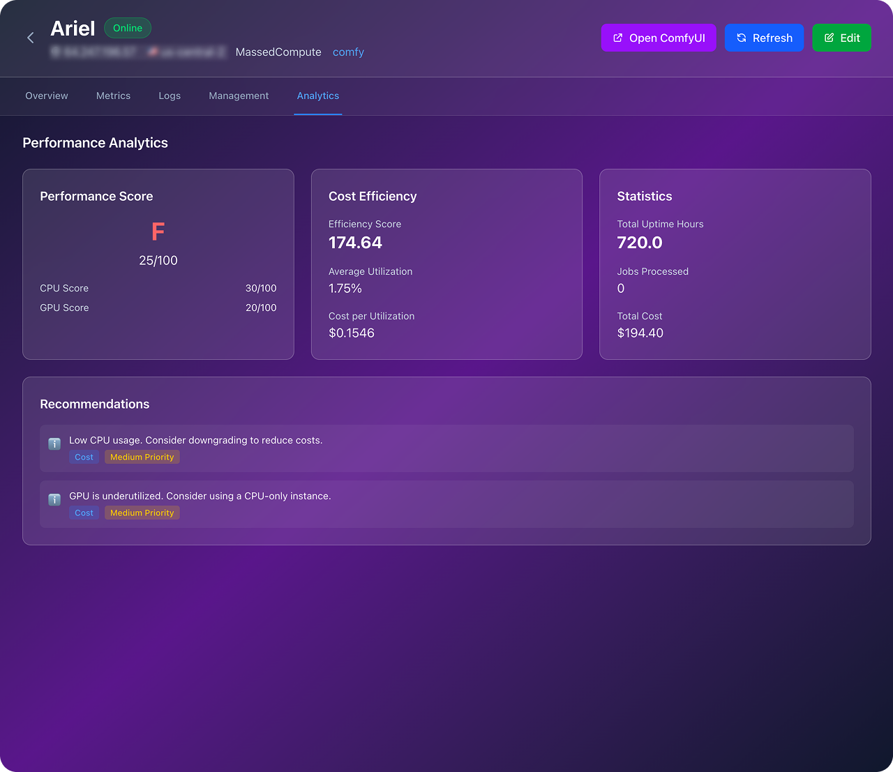 ComfyUI in the Cloud